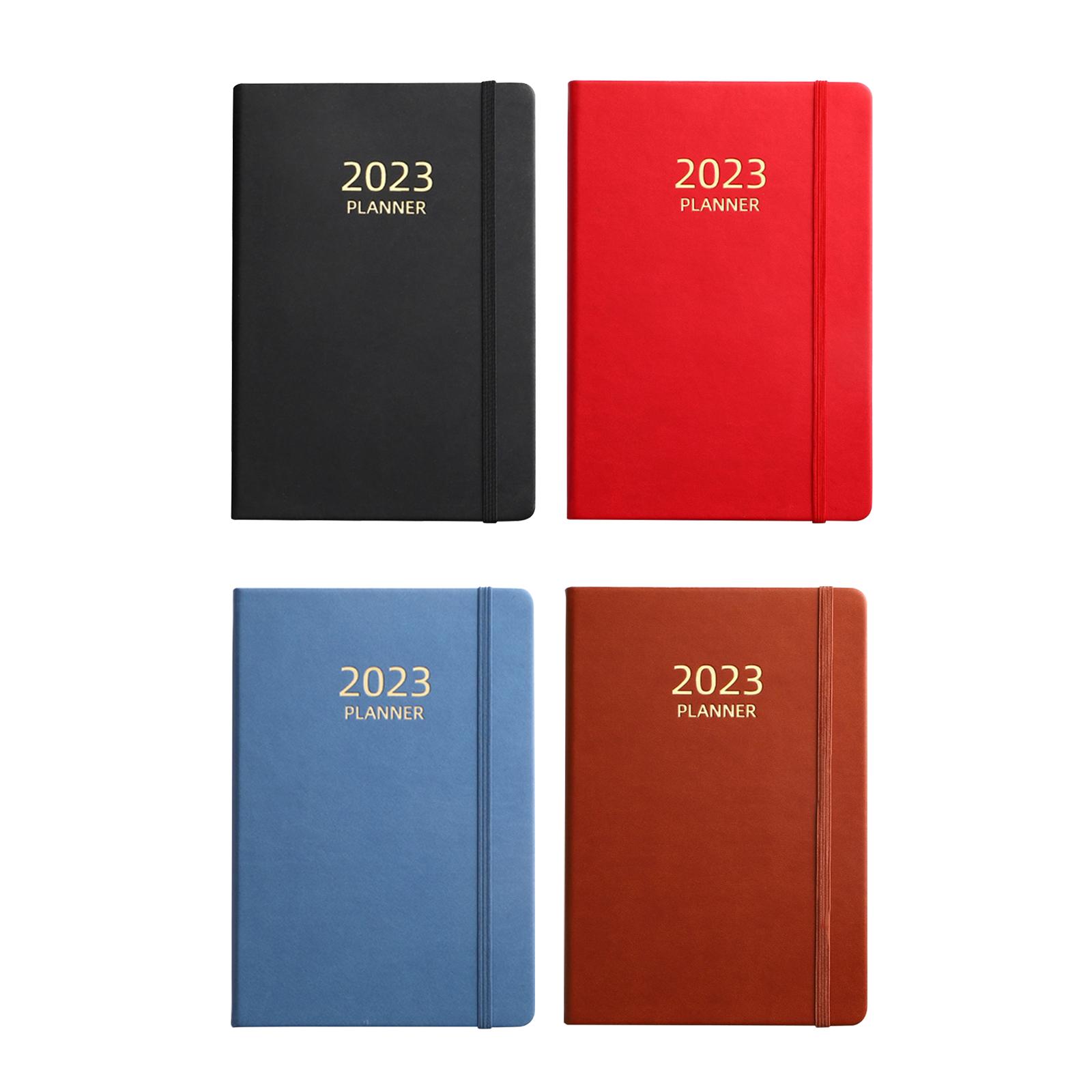 A5 Diary Notebook, 2023 Monthl - Leather Work Diary Covers 评论和价格