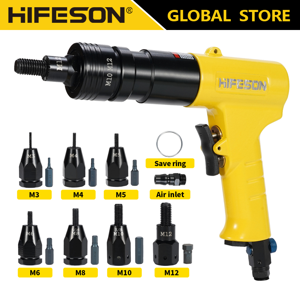 Pneumatic Air Rivet Nut Guns I - Rivet Setter Tool 评论和价格