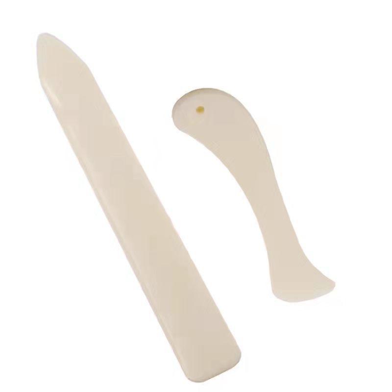 2PCS Leather Working Tool Bone - Bone Folder Tool 评论和价格