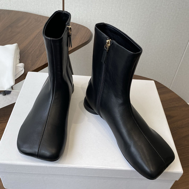 Chelsea Boots Women Suede Flat - Leatherwork Designs 评论和价格
