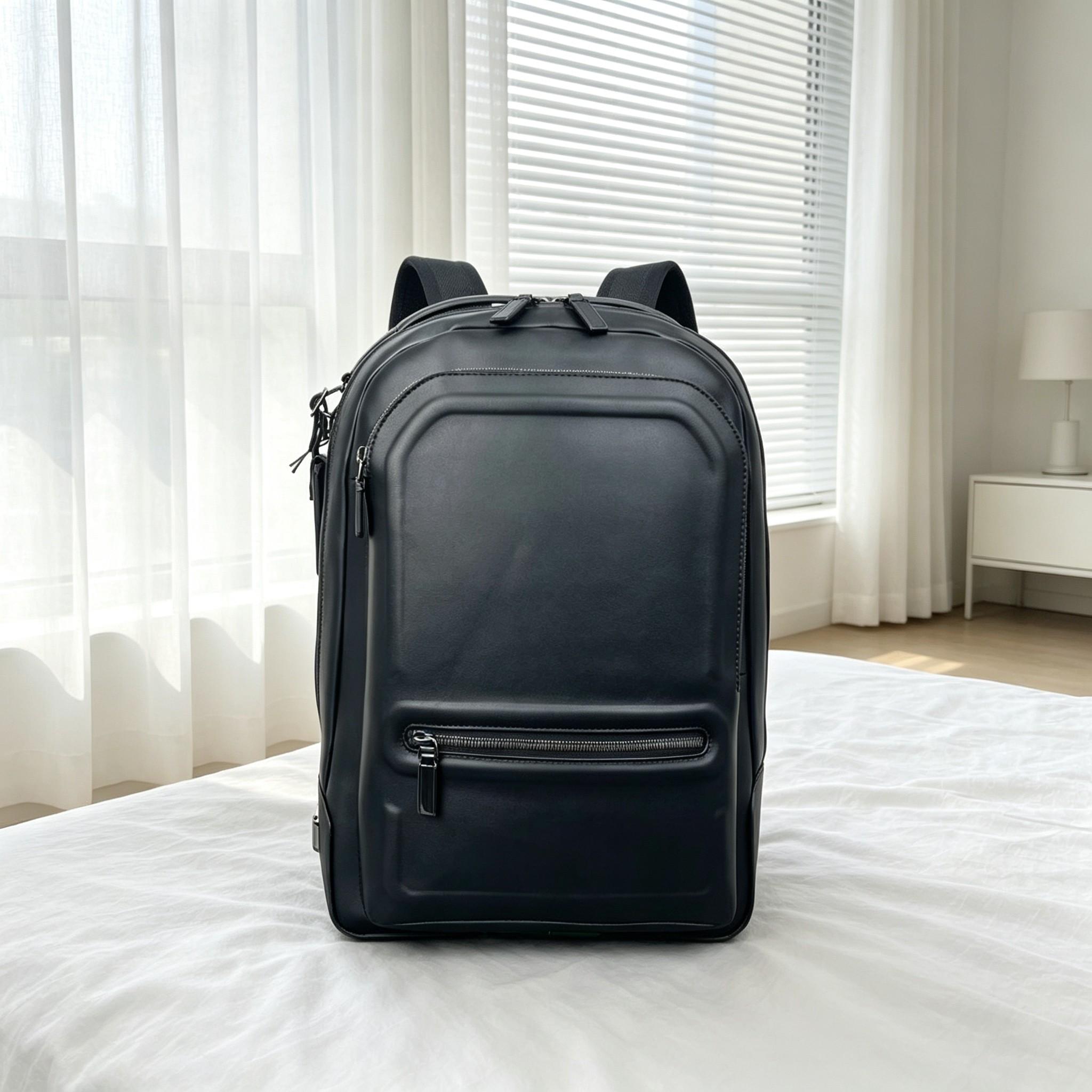 Business Commuter Backpack for - Leather Work Rucksack Mens 评论和价格