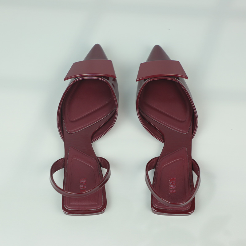Brand Patent Leather Summer Wo - Leatherwork Designs 评论和价格