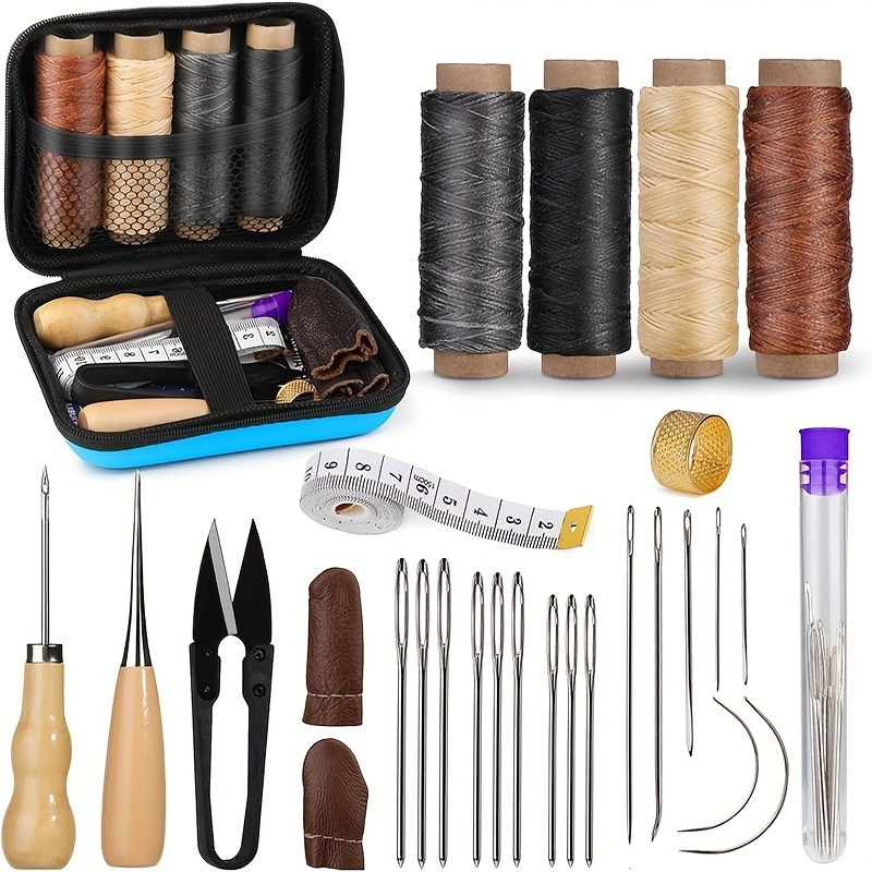 Leather Sewing Kit, Leather Re - Bone Folder Tool 评论和价格
