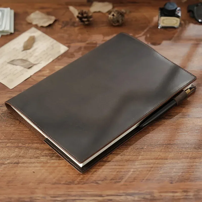 New Vintage Leather B5 Journal - Leather Work Diary Covers 评论和价格