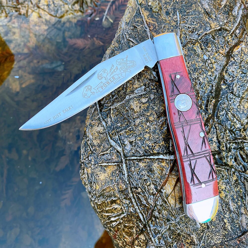 Watchman Trapper Knives Pocket - Bone Folder Tool 评论和价格