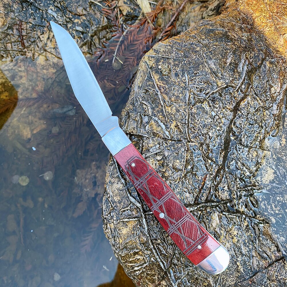 Watchman Trapper Knives Pocket - Bone Folder Tool 评论和价格